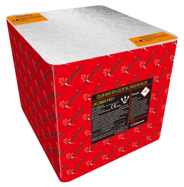 COLOR WAVE WITH COLOR TAIL, CRACKLING WILLOW